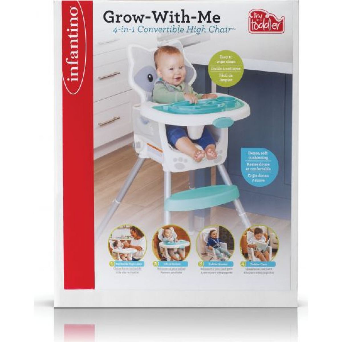 Infantino Dětská židlička 4v1 Grow-With-Me