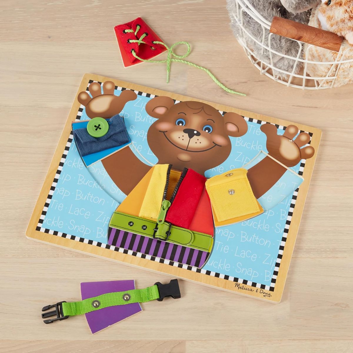 Melissa & Doug základní výuka oblékání