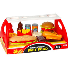 Sparkys Sada fast food - hamburger a bageta s doplňky