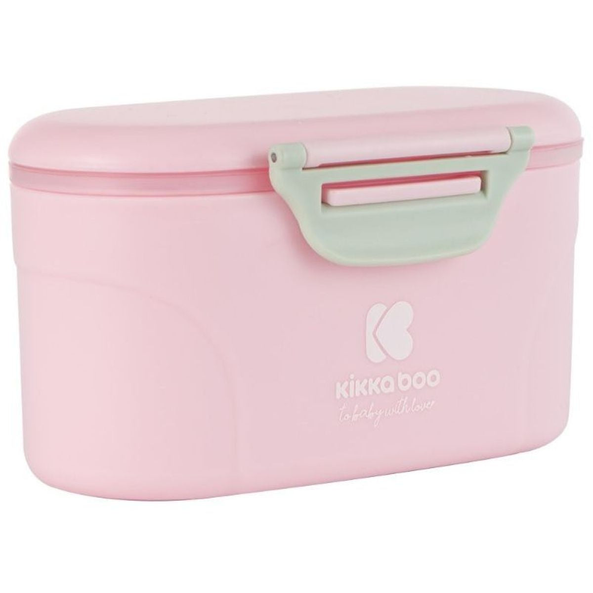 Zásobník na sušené mléko s odměrkou 130g Pink