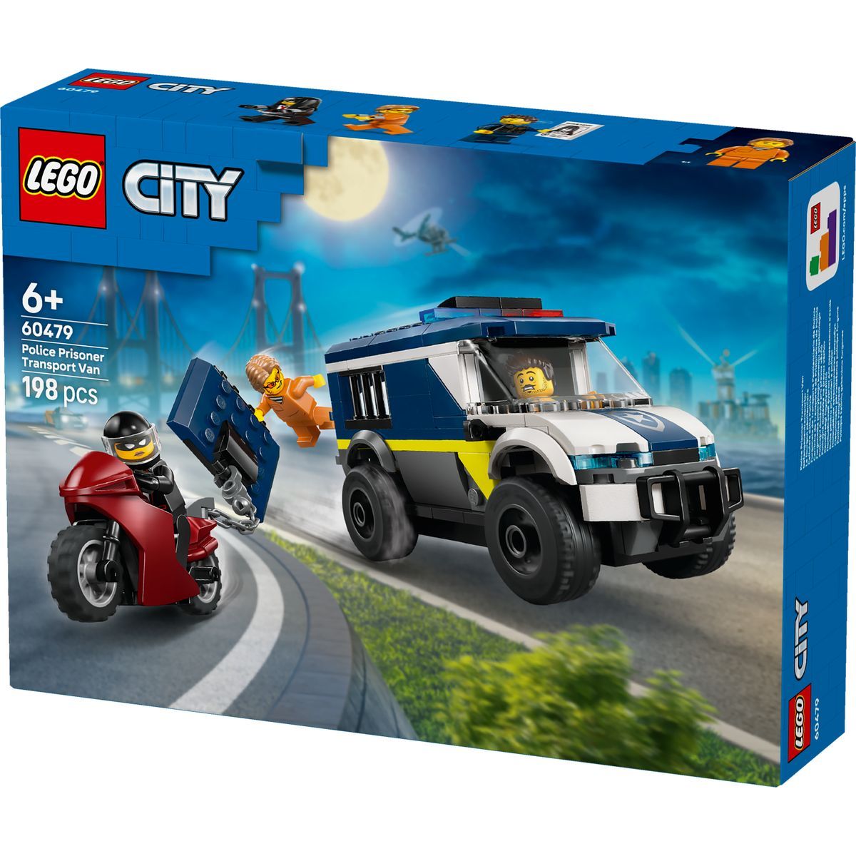 LEGO® 60479 Policejní dodávka pro převoz vězňů