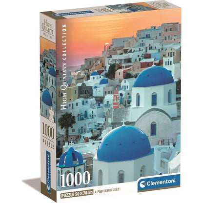 Clementoni Puzzle 1000 dílků Santorini