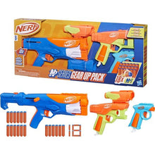 Hasbro Nerf Gear up pack puška + 2 pistole + 18 šipek