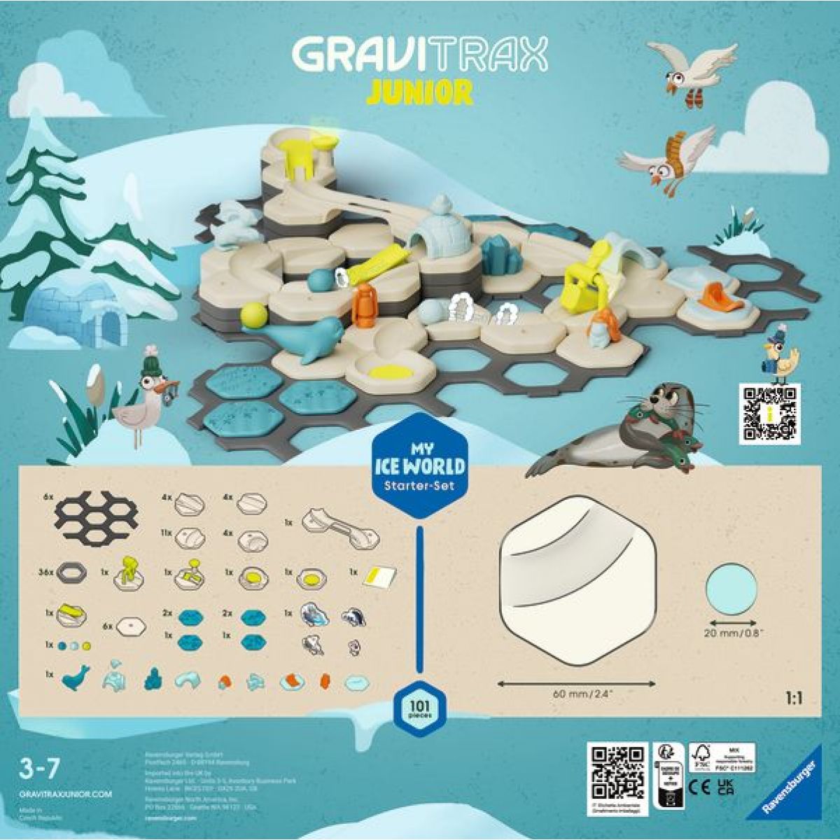 Ravensburger 270606 GraviTrax Junior Startovní sada Ledový svět