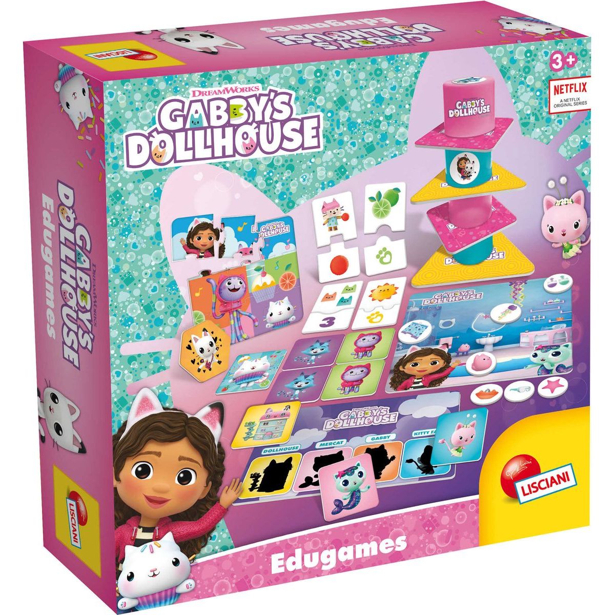 Liscianigiochi Gábinin kouzelný domek edu - hry 10 her
