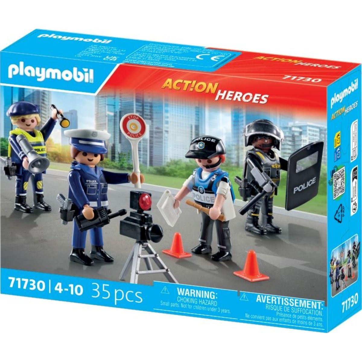 Sada figurek Policie