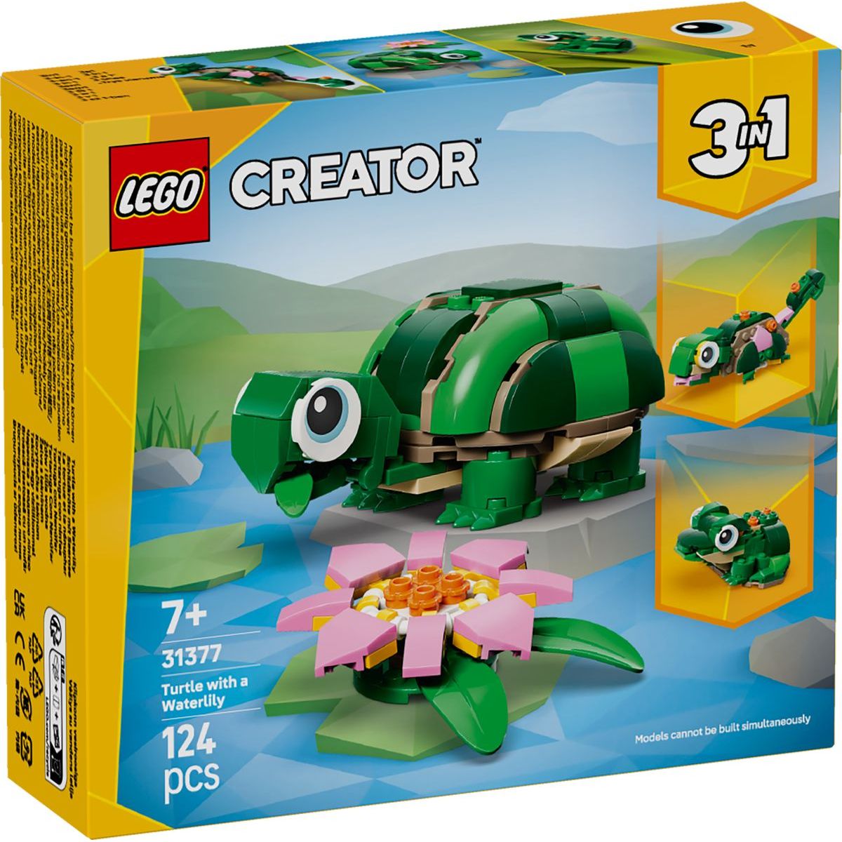LEGO® 31377 Želva s leknínem