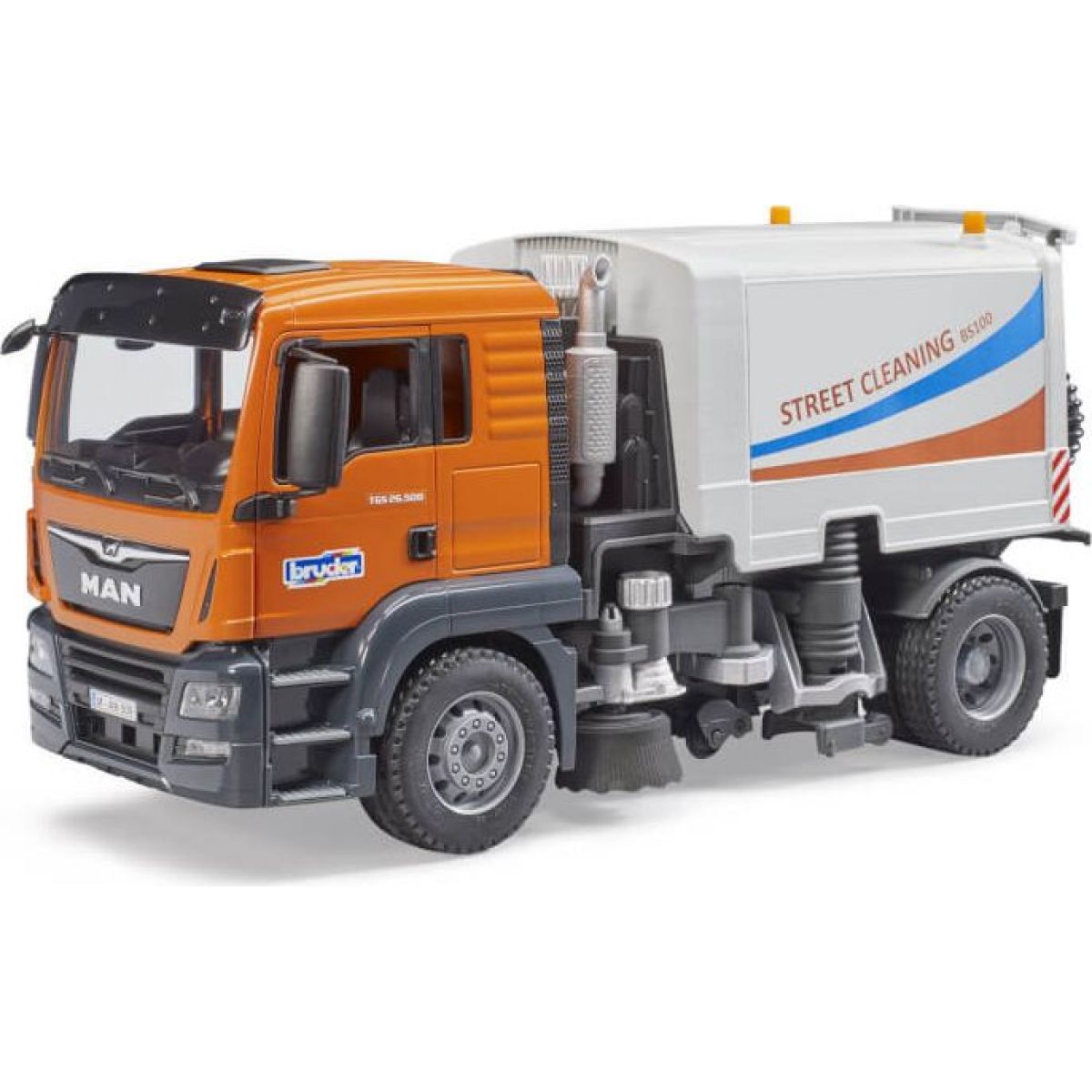 Bruder 3780 MAN TGS čistič ulic 1:16