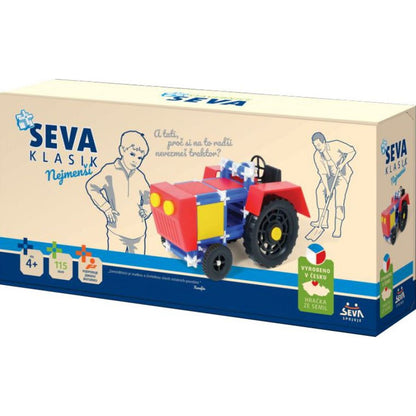 Seva Stavebnice Traktor 115 dílků