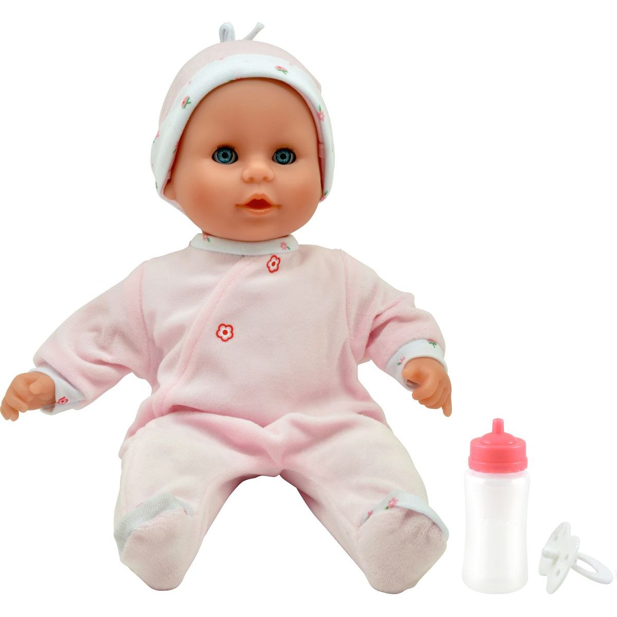 Dolls World - Miminko Little Treasure PINK - 38 cm se zavíracími očima