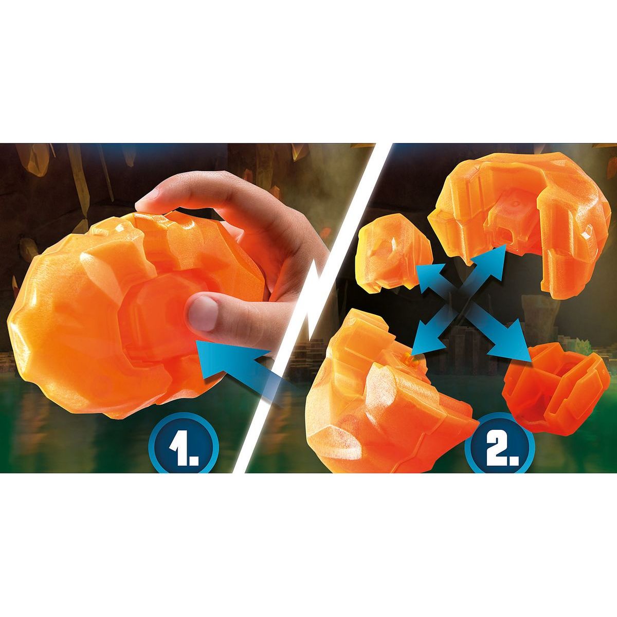 PLAYMOBIL® 71082 Dragons Devět říší Plowhorn a D'Angelo