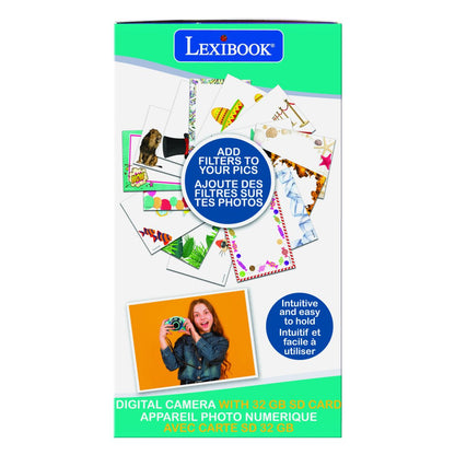 Lexibook HD kamera a fotoaparát s SD kartou