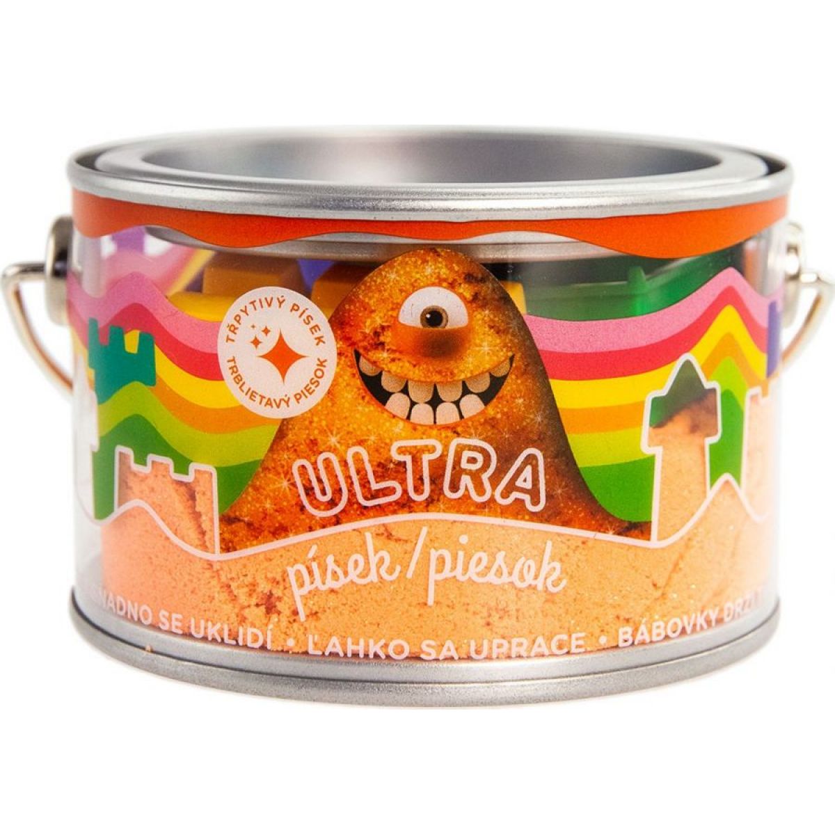 Epee Ultra písek s glitry 200g oranžový
