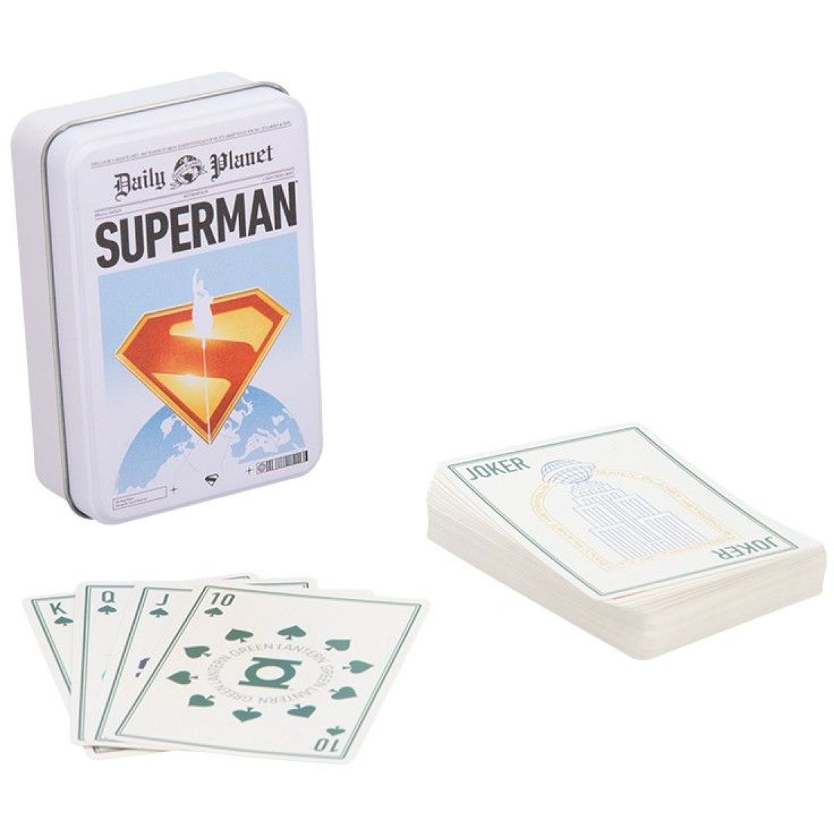 Paladone Superman Hrací karty (plechový box)