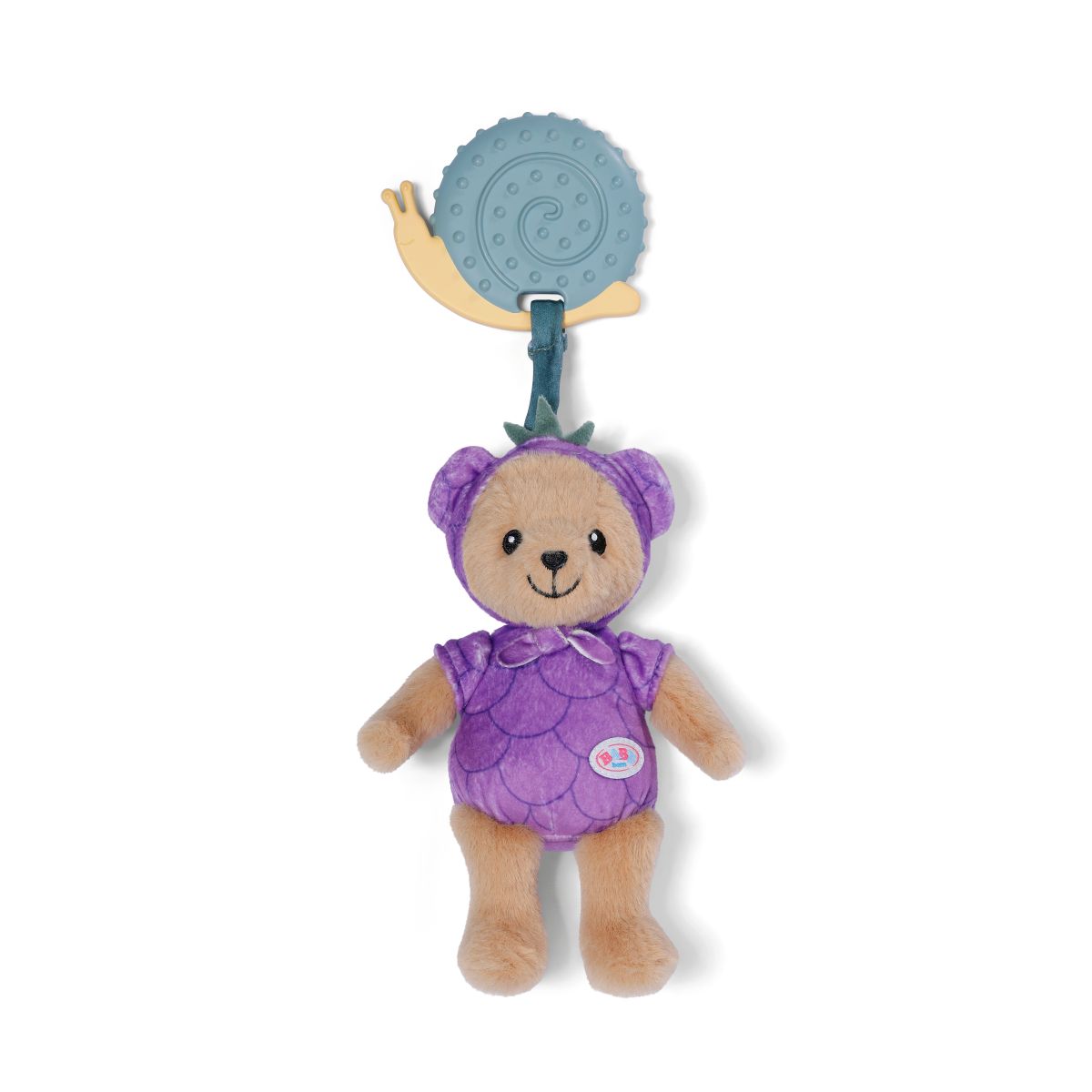 BABY born for babies Medvídek Teddy borůvka 18 cm