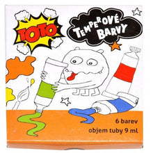 Wiky Temperové barvy 6 ks 9ml
