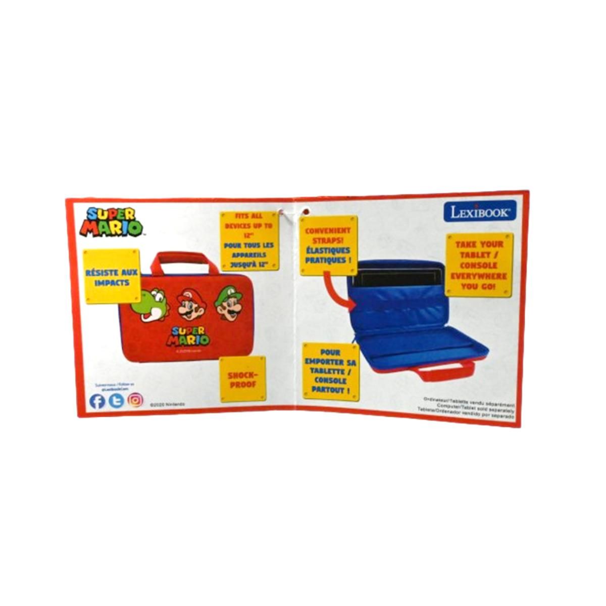 Lexibook Ochranná taška na konzole a tablety do 10'' Super Mario