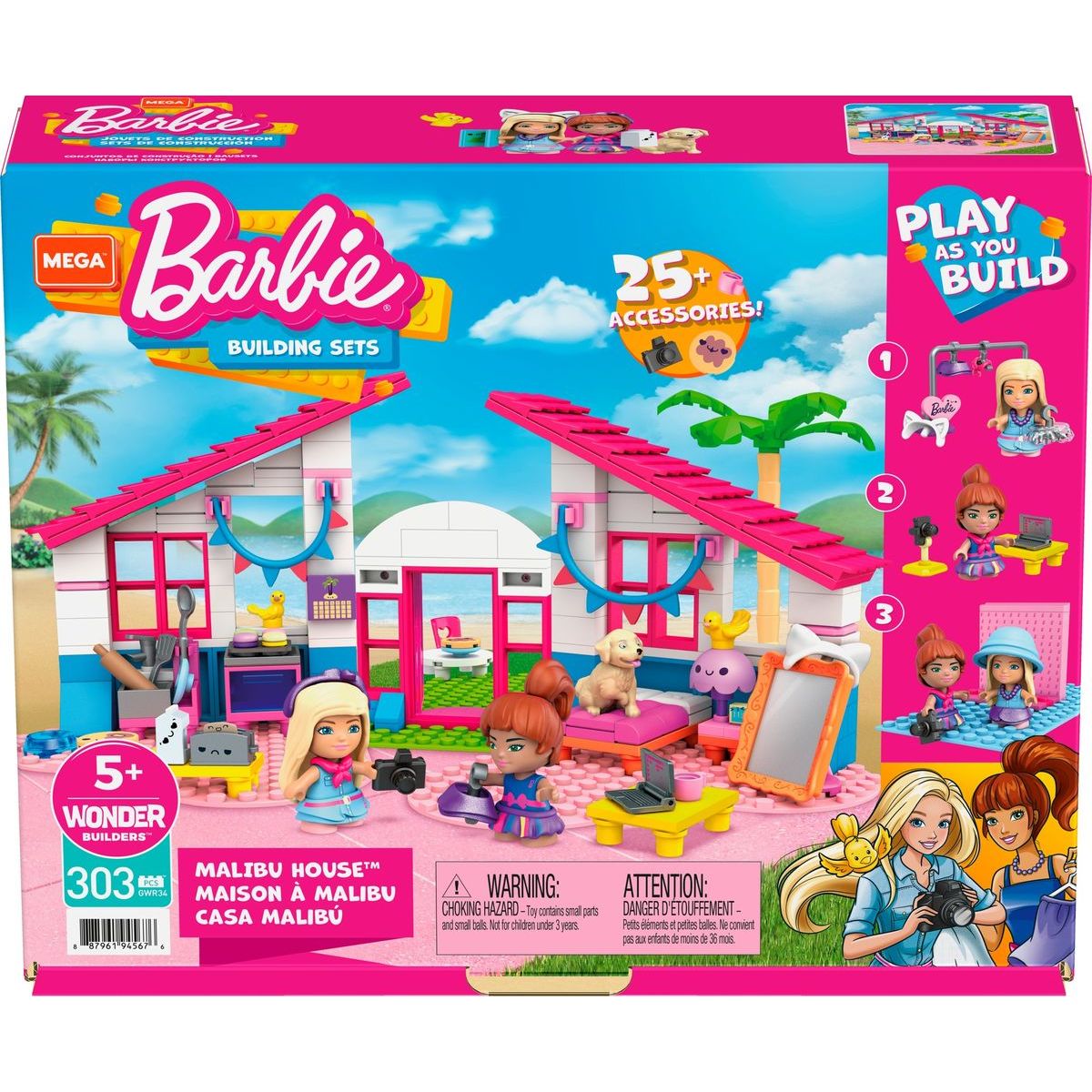 Mega Construx Barbie dům 303 dílků