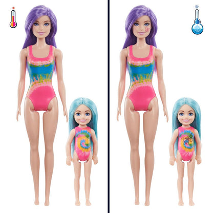 Mattel Barbie Color Reveal neonová batika Dárkový Set