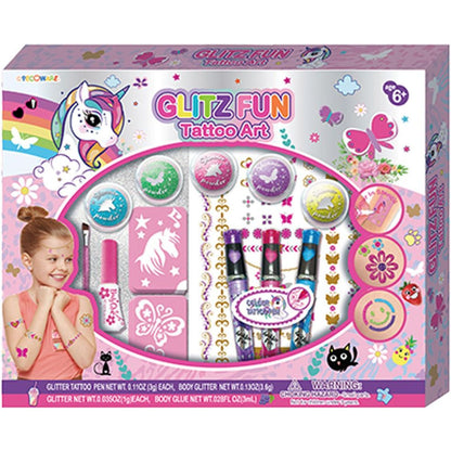 Sparkys Velká sada tetování na tělo Gliz Fun