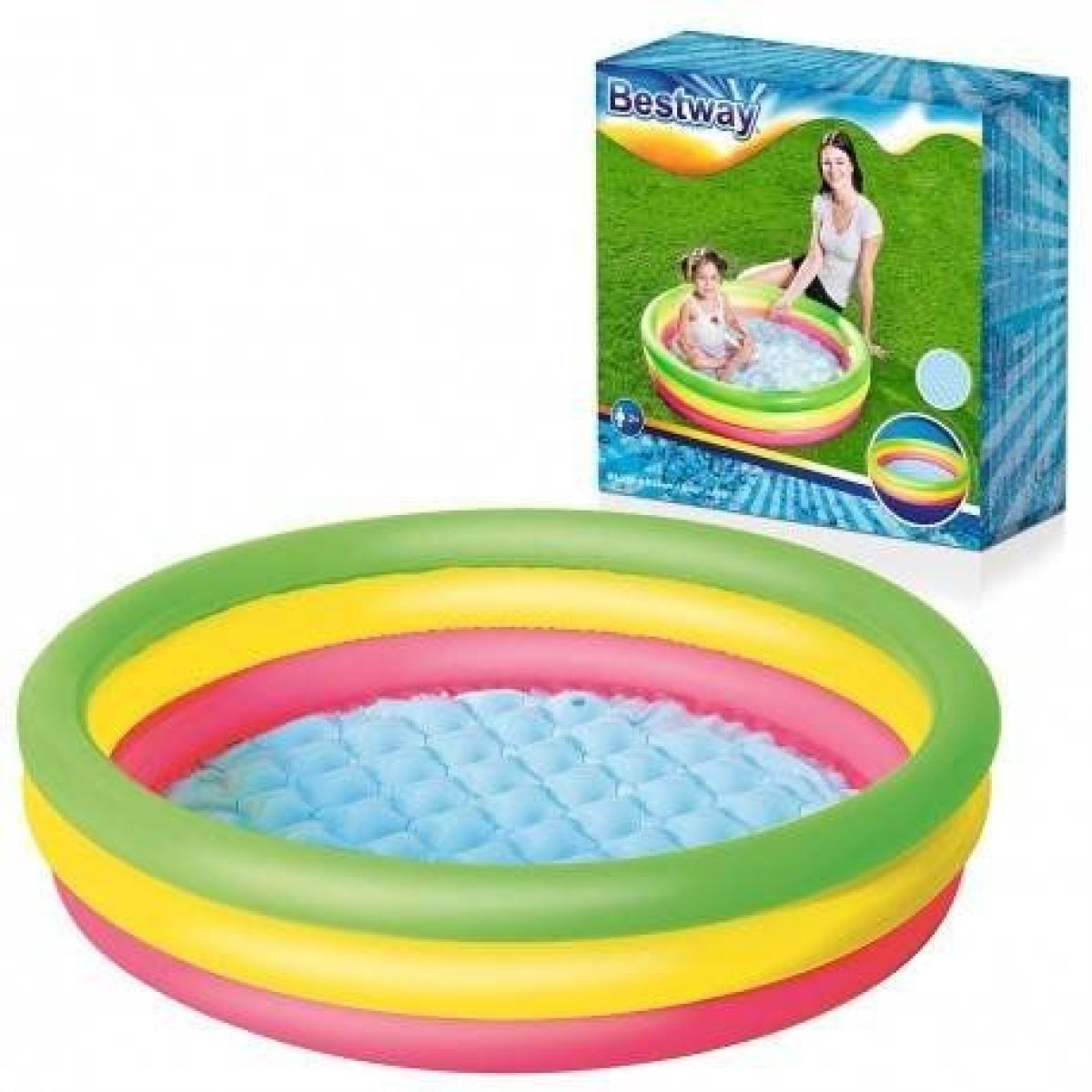 Nafukovací bazén Swim Squad™ Ø 102 x 25 cm