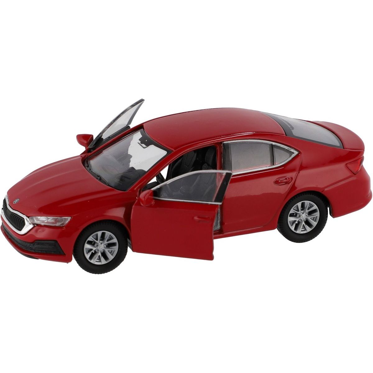 Dromader Auto Welly Škoda Octavia 11cm 1 : 34 červená
