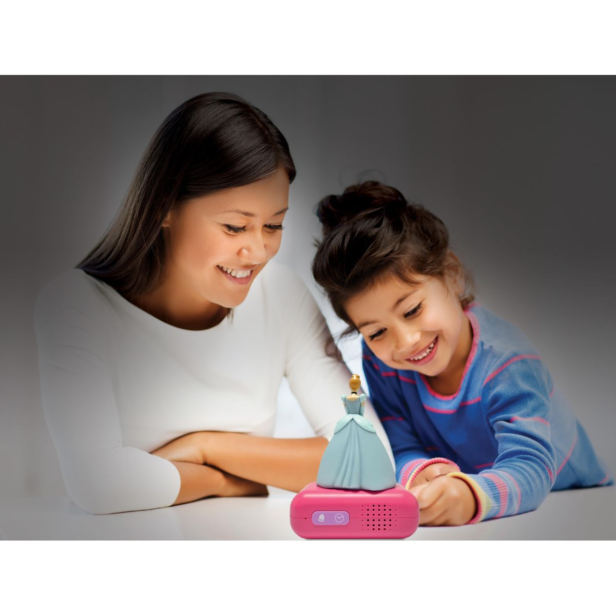 Lexibook Budík Disney princezny se svítící figurkou