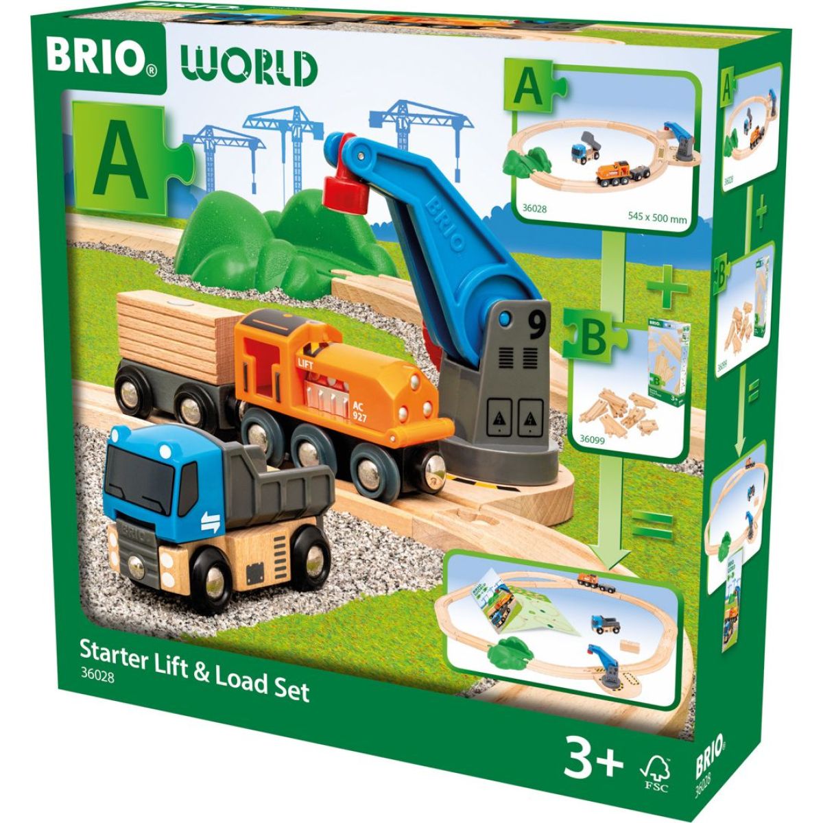 BRIO 36028 Základní nakládací sada