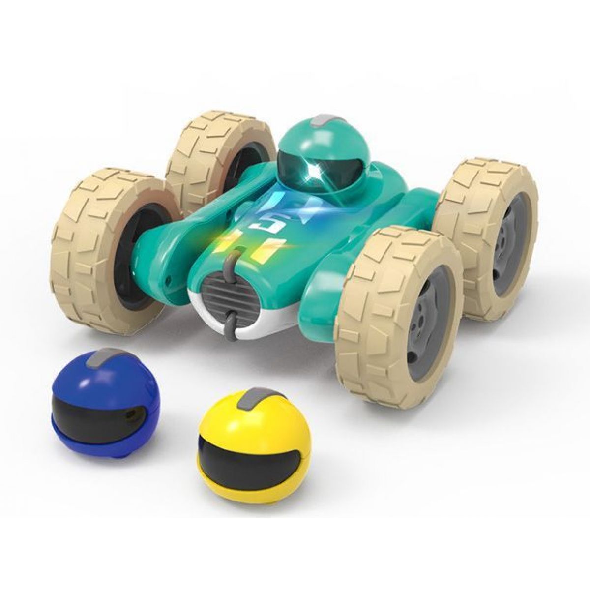 Alltoys RC oboustranné auto 1 : 24 zelené