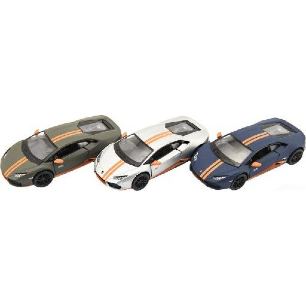 Kinsmart Lamborghini Huracan kov 12 cm modré