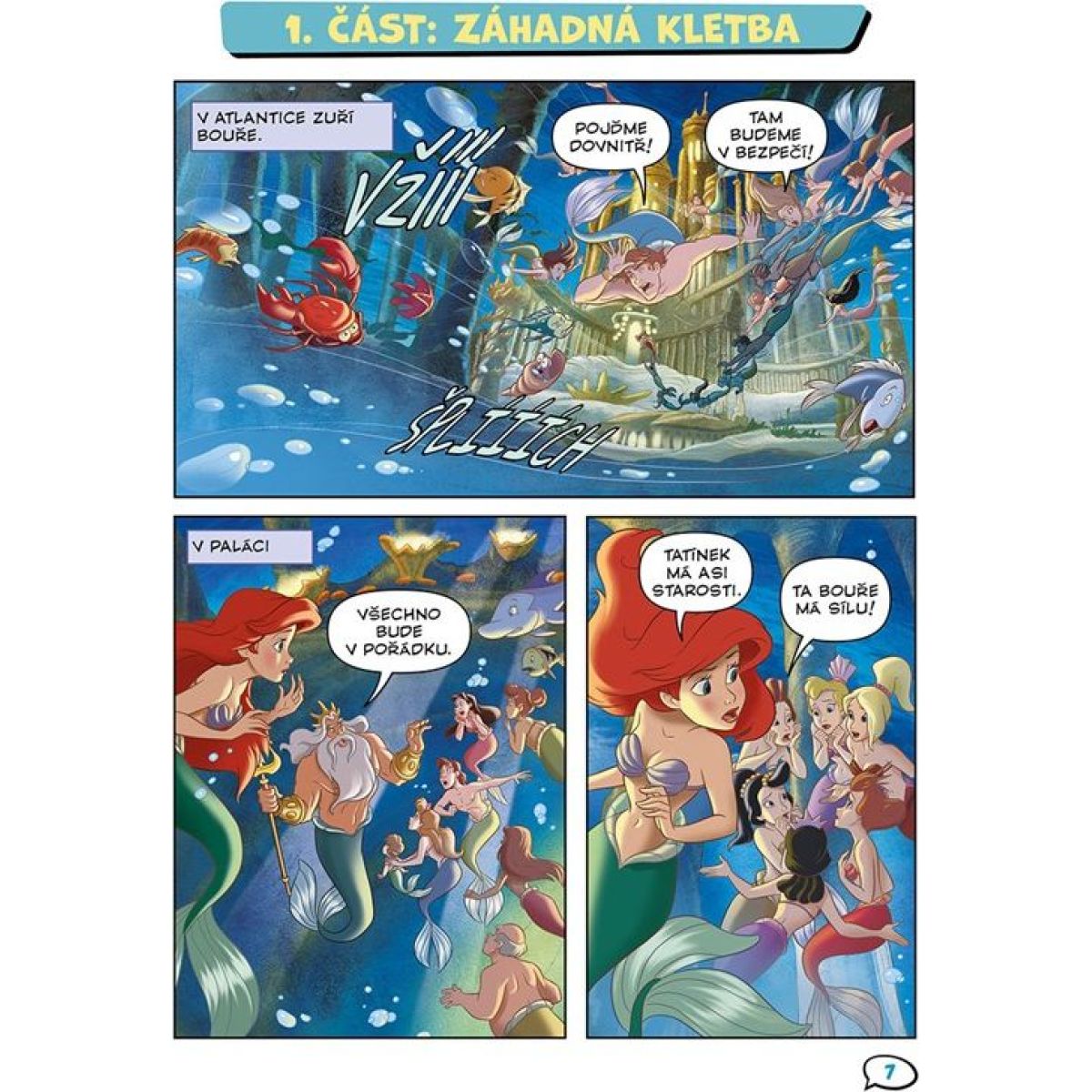 Disney - Ariel: Kouzlo svítící perly