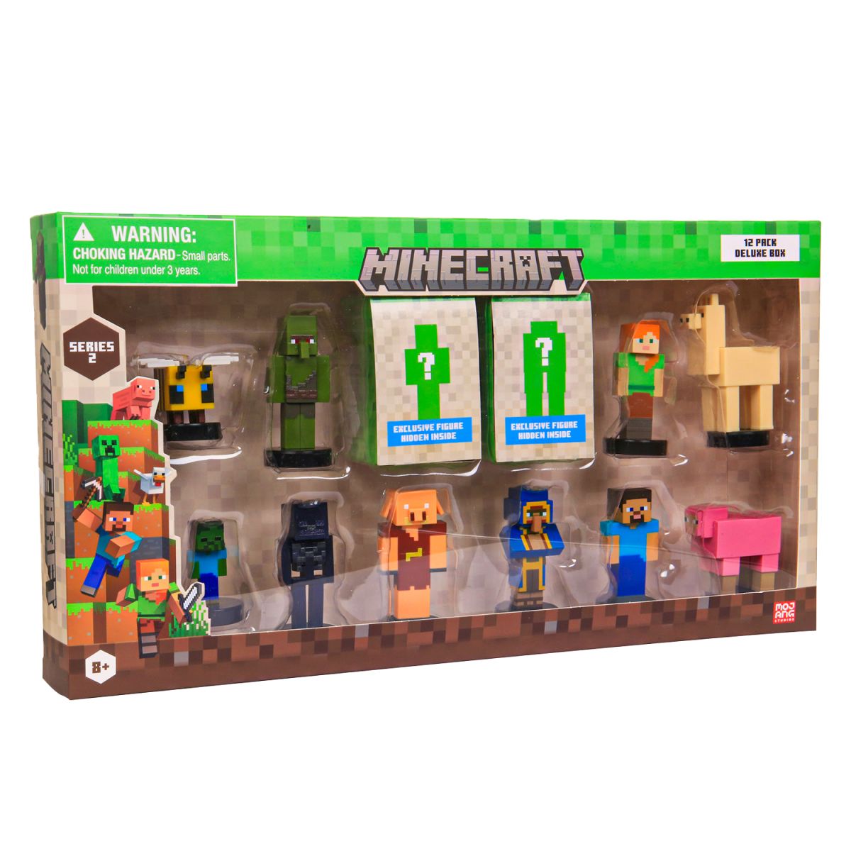Alltoys Razítka Minecraft 12 ks Deluxe box série 2