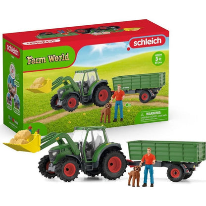 Schleich 42608 Traktor s přívěsem