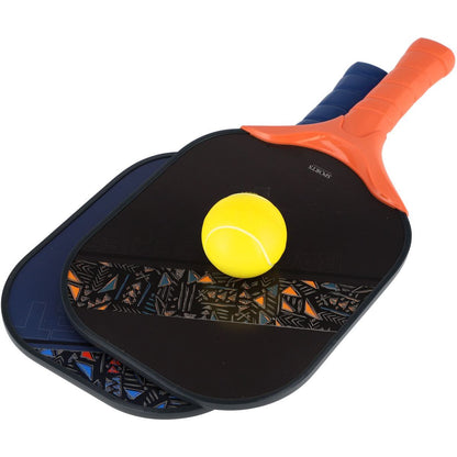 Pálky plážové 2 ks + míček plast 42 cm na kartě