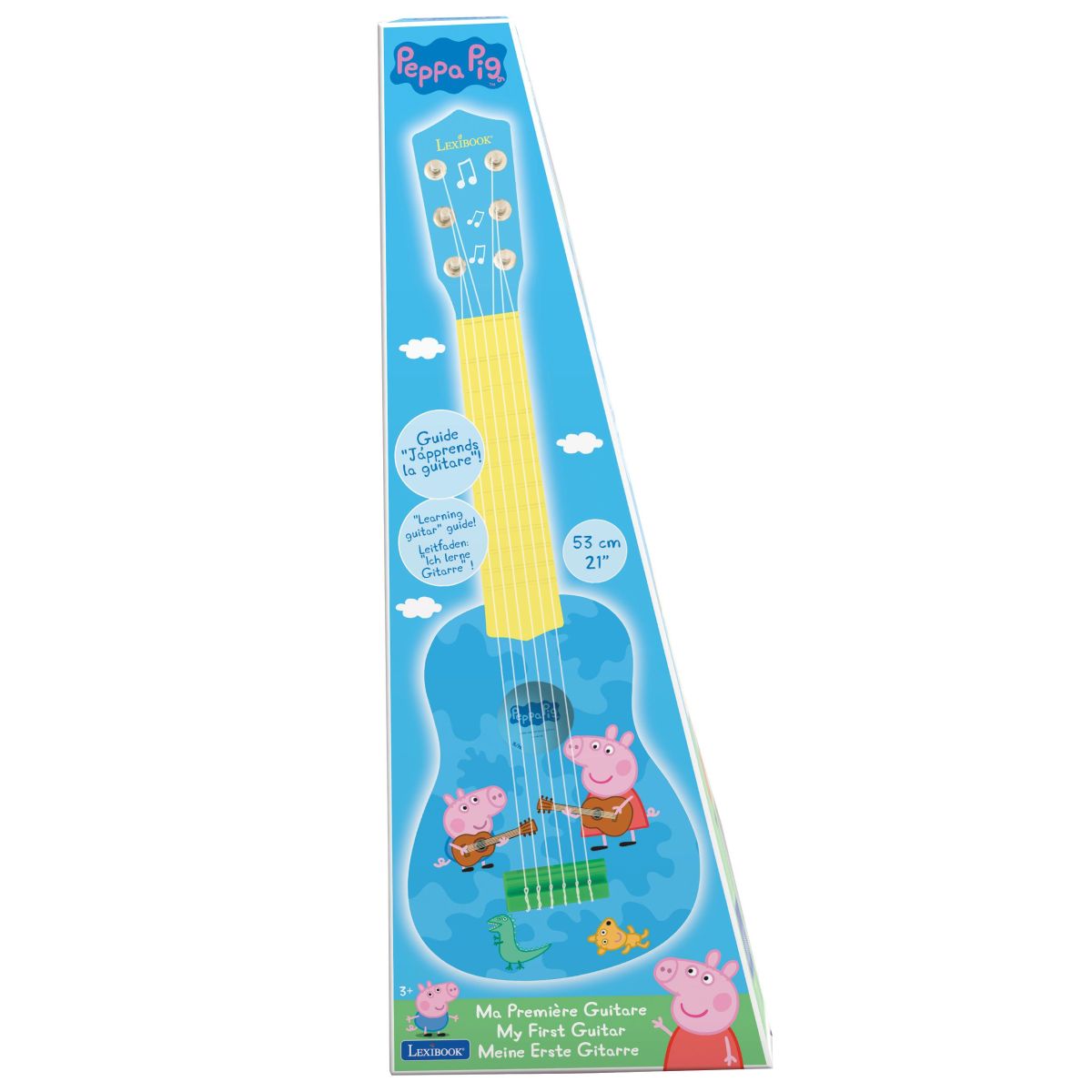 Lexibook Moje první kytara Prasátko Peppa 53 cm
