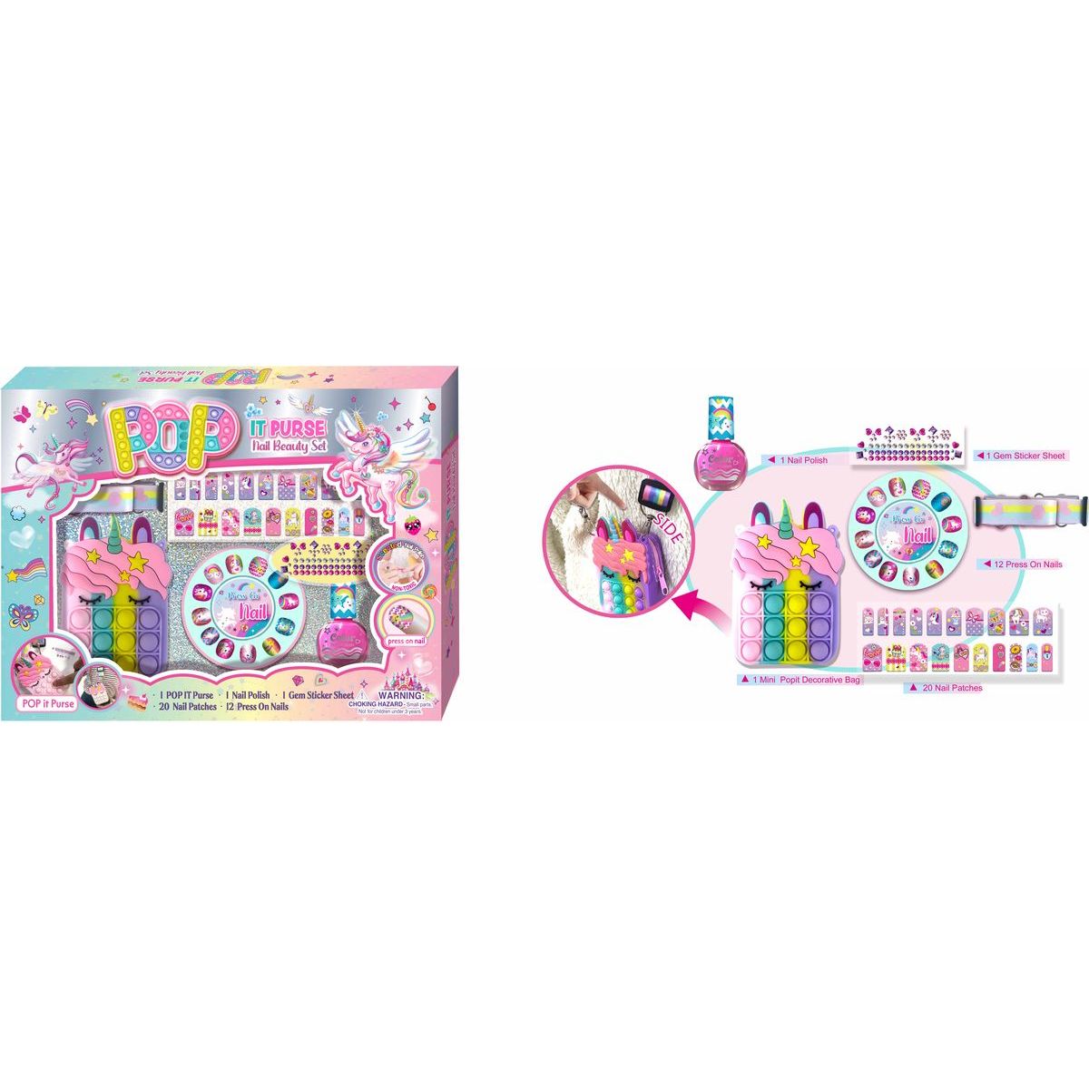 Alltoys Nehtové studio s Pop It kabelkou