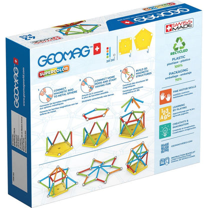 Geomag Supercolor recycled 42 dílků