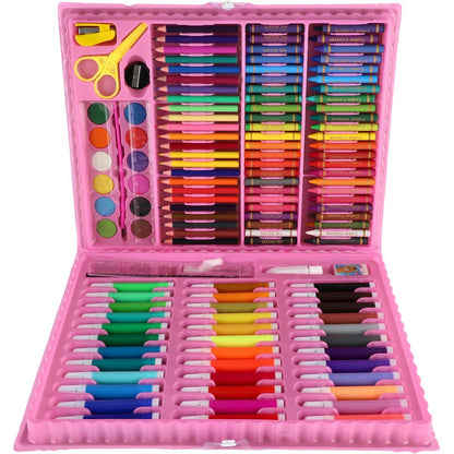 Teddies Sada na malování - Art box kreativní sada s jednorožcem 160ks v plastovém kufříku 34x27x3,5cm