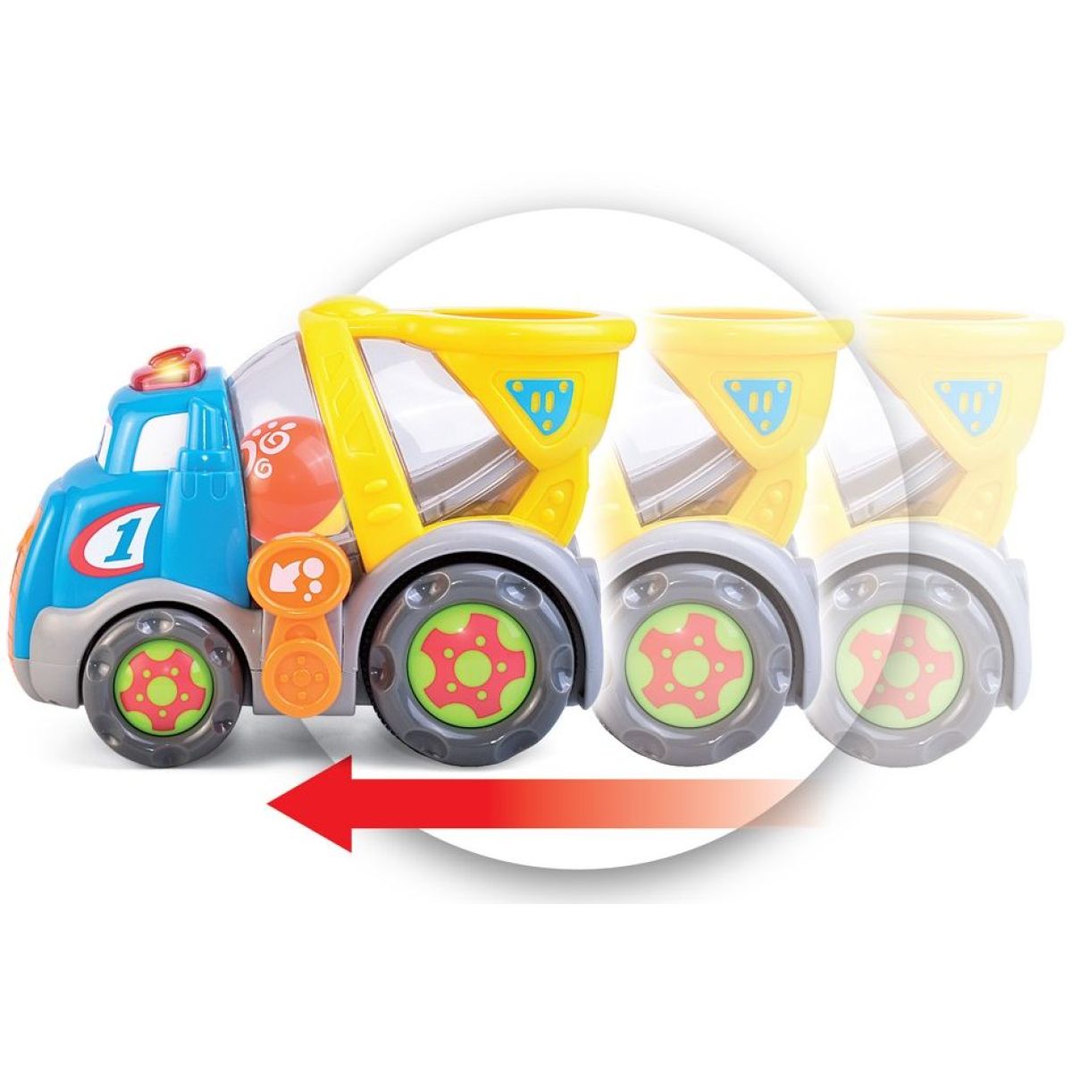 HAP-P-KID Veselá Automíchačka s míčky