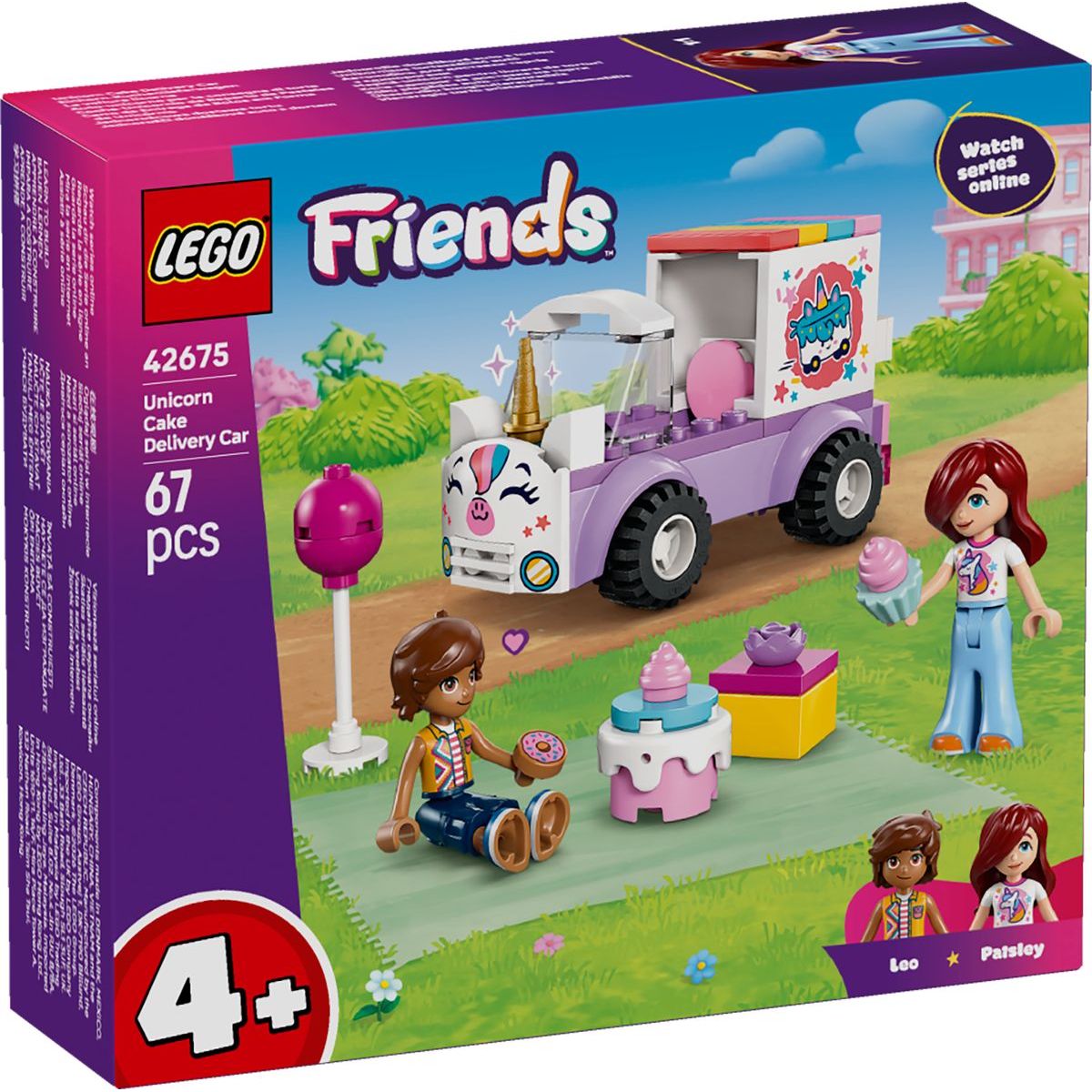 LEGO® 42675 Jednorožčí donáškové auto s dortem