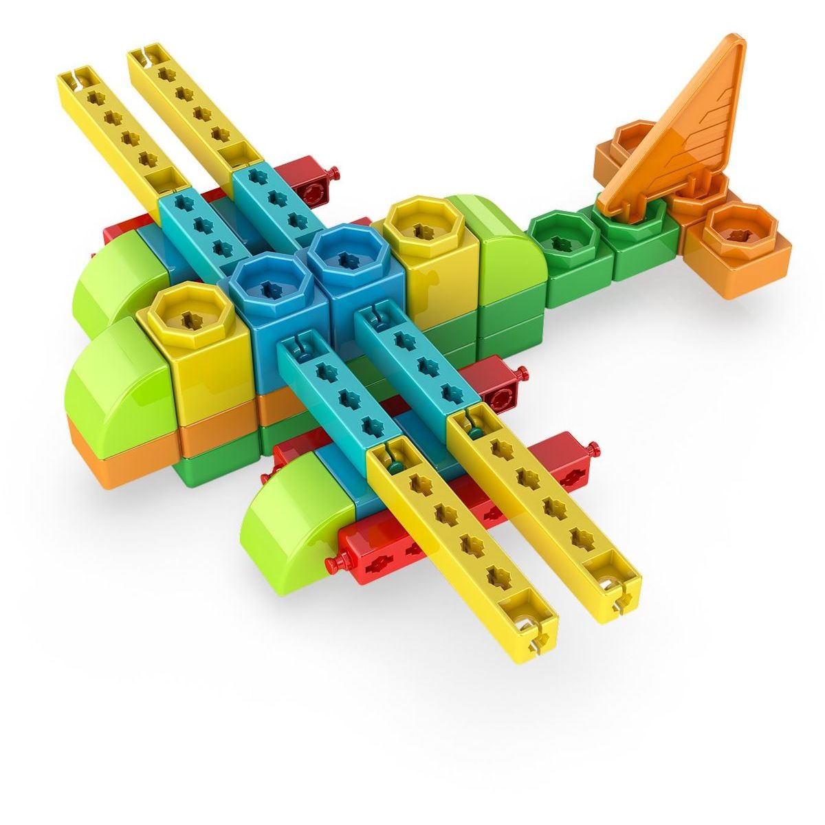 Engino STEM Qboidz Set 195 dílů