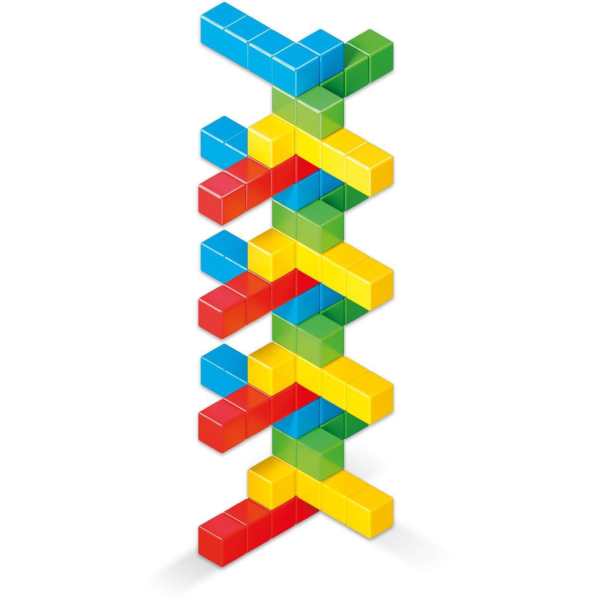 Geomag Magicube Green Line 128 dílků