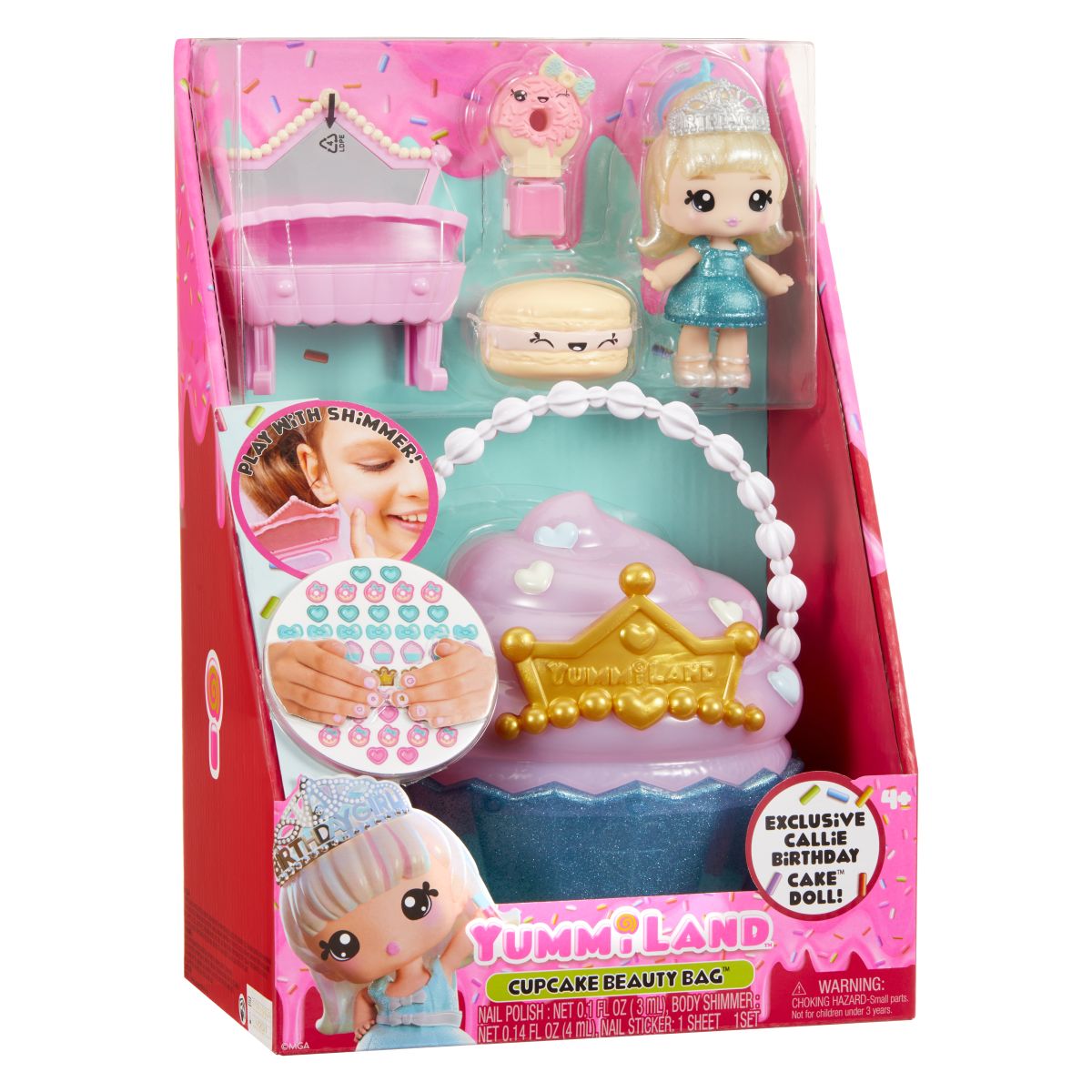 Yummiland Beauty sada s panenkou cupcake
