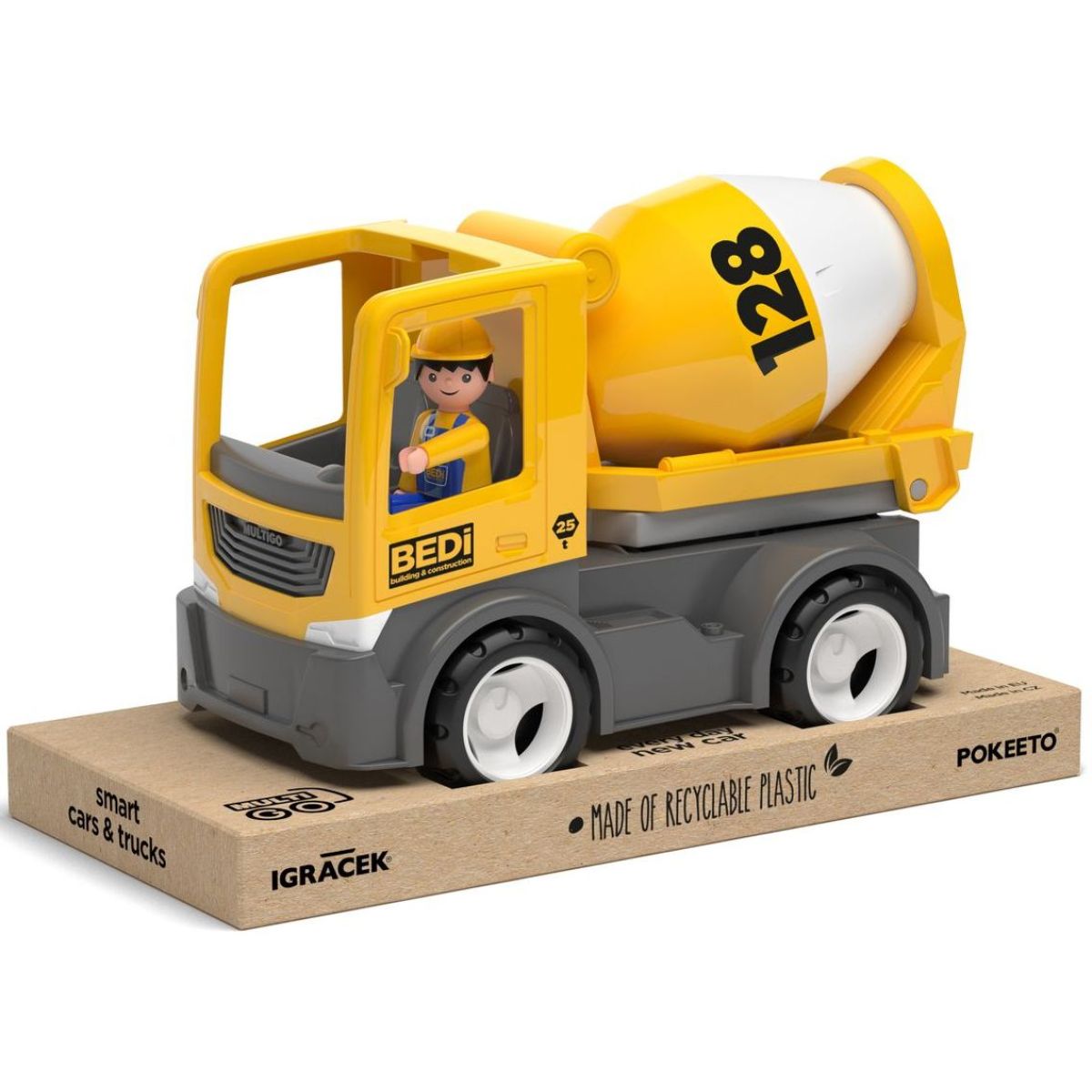 ECO MultiGO Build - Míchačka s řidičem - auto s Igráčkem