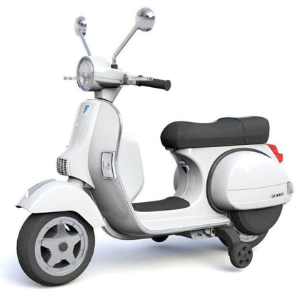 Sparkys Dětský elektrický skútr Vespa PX150 bílý