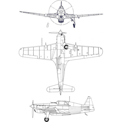 Cobi 5724 II. světová válka Morane-Saulnier MS.406 317 dílků