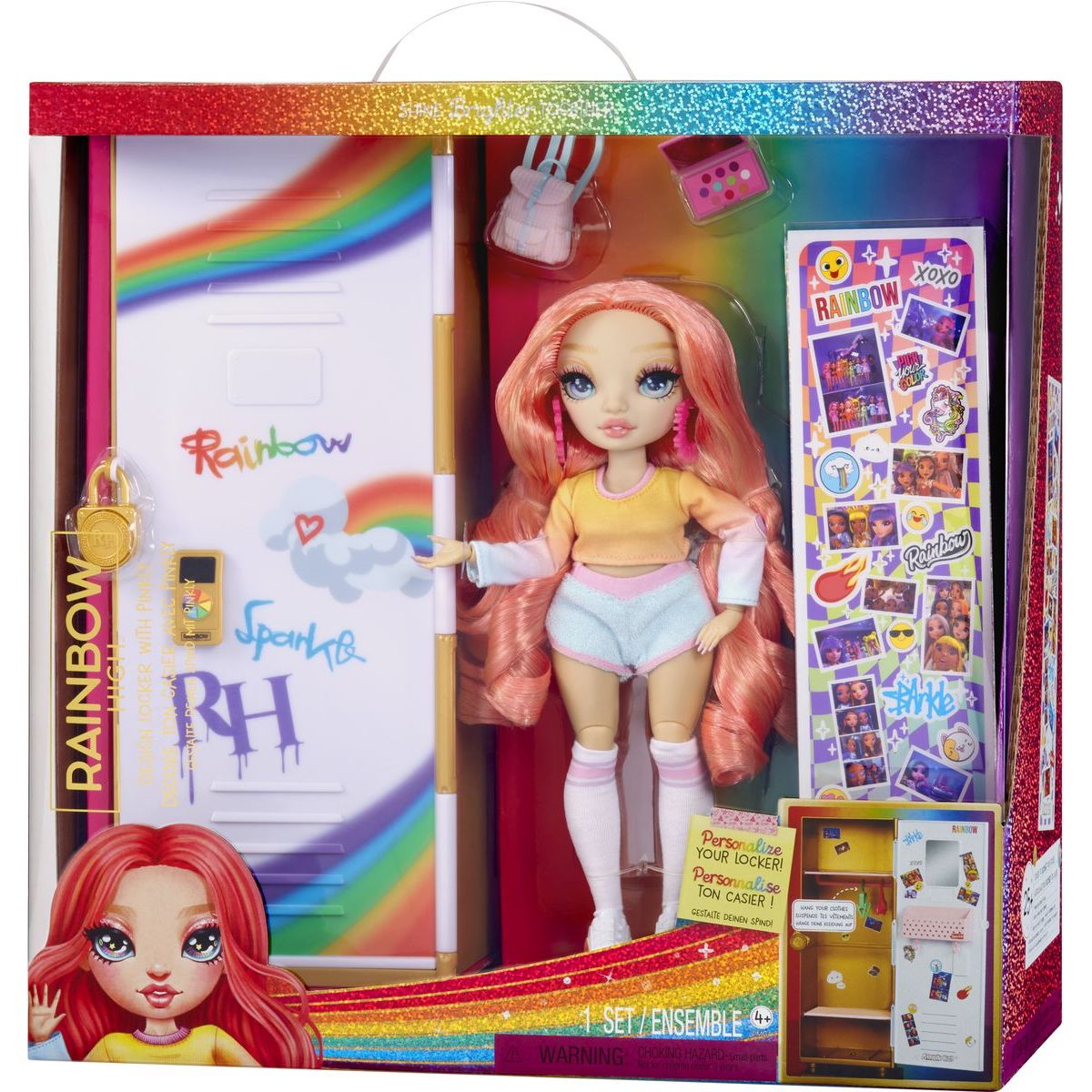 Rainbow High Skříňka s panenkou