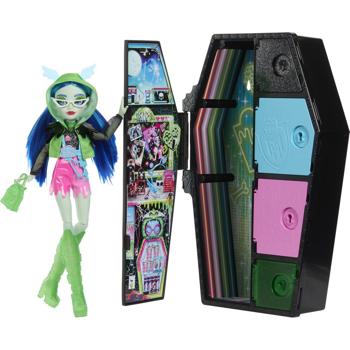 Monster High Skulltimate secrets panenka neon - Ghoulia