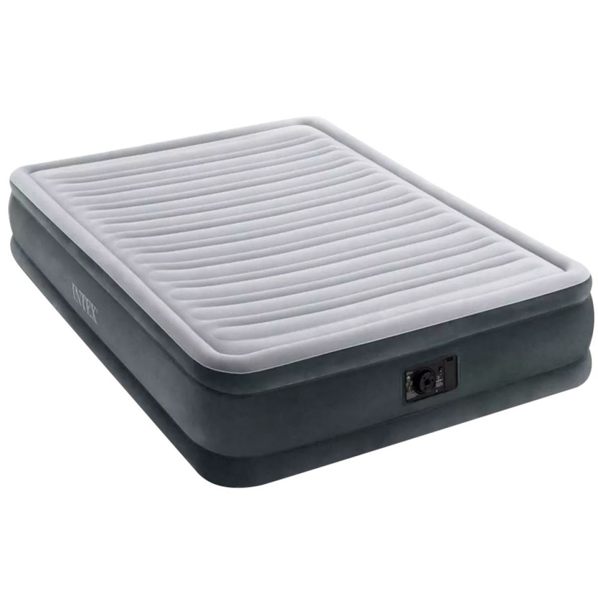 Intex 64418NP Nafukovací postel 152 x 203 x 56 cm - Dura-Beam Queen Comfort plush