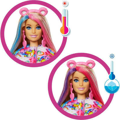 Barbie Cutie Reveal Barbie a Starostliví medvídci série 2 - růžová